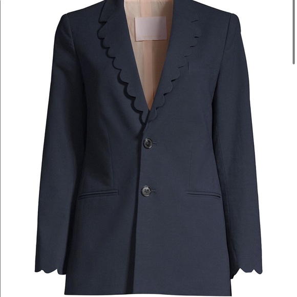 NWT Rebecca Taylor navy blazer - size 8 - Picture 2 of 6